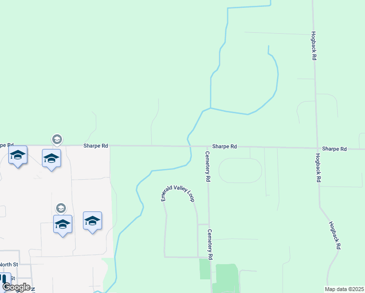 map of restaurants, bars, coffee shops, grocery stores, and more near 7115 Sharpe Road in Fowlerville