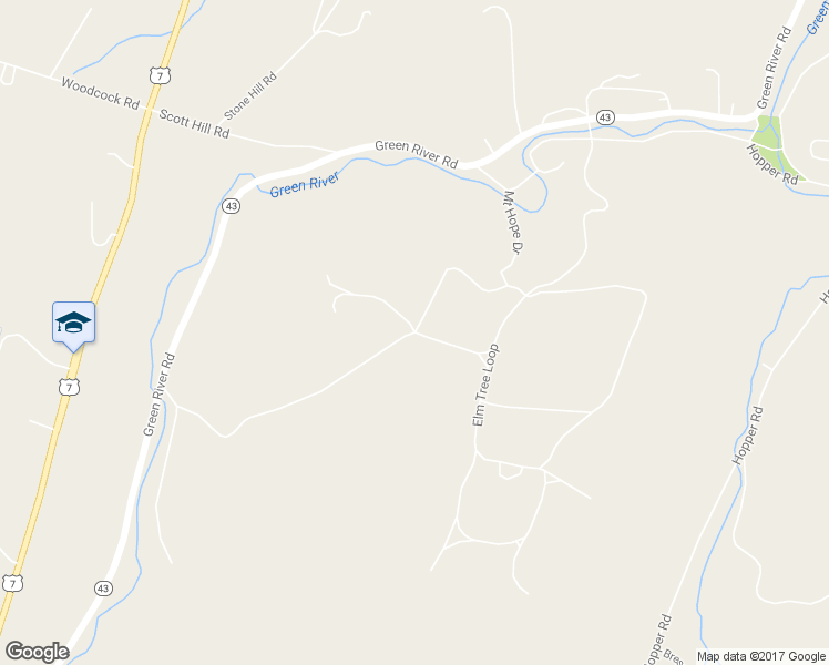 map of restaurants, bars, coffee shops, grocery stores, and more near Riverview Road in Williamstown