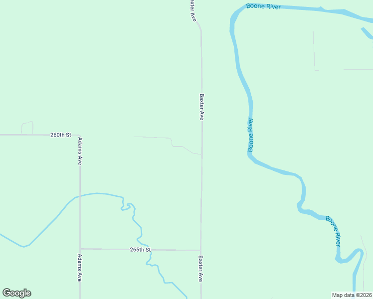 map of restaurants, bars, coffee shops, grocery stores, and more near 2500-2648 Baxter Avenue in Eagle Grove