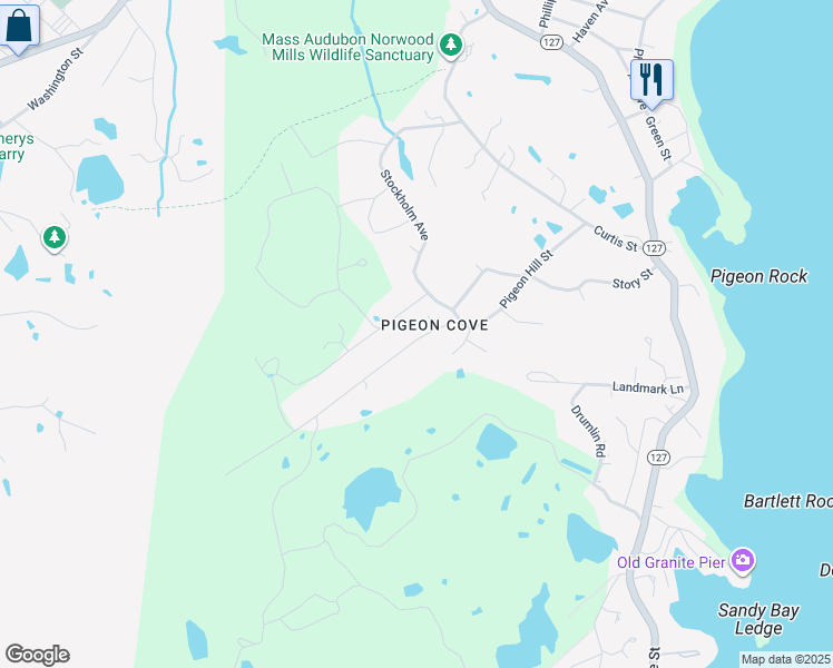 42 Pigeon Hill Street, Rockport MA Walk Score