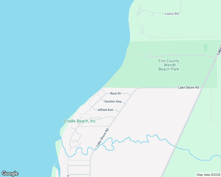 map of restaurants, bars, coffee shops, grocery stores, and more near 422 Roat Drive in Angola