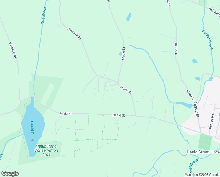 map of restaurants, bars, coffee shops, grocery stores, and more near 28 Chestnut Street in Pepperell