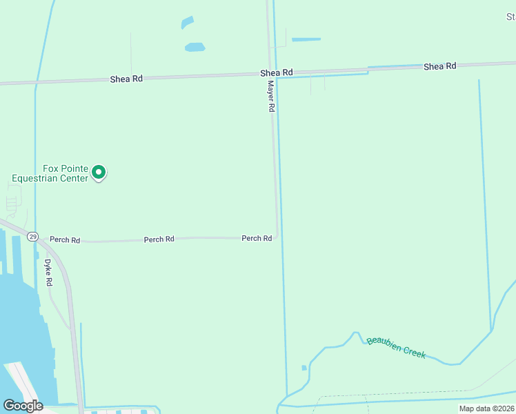 map of restaurants, bars, coffee shops, grocery stores, and more near 7680 Mayer Road in St. Clair County