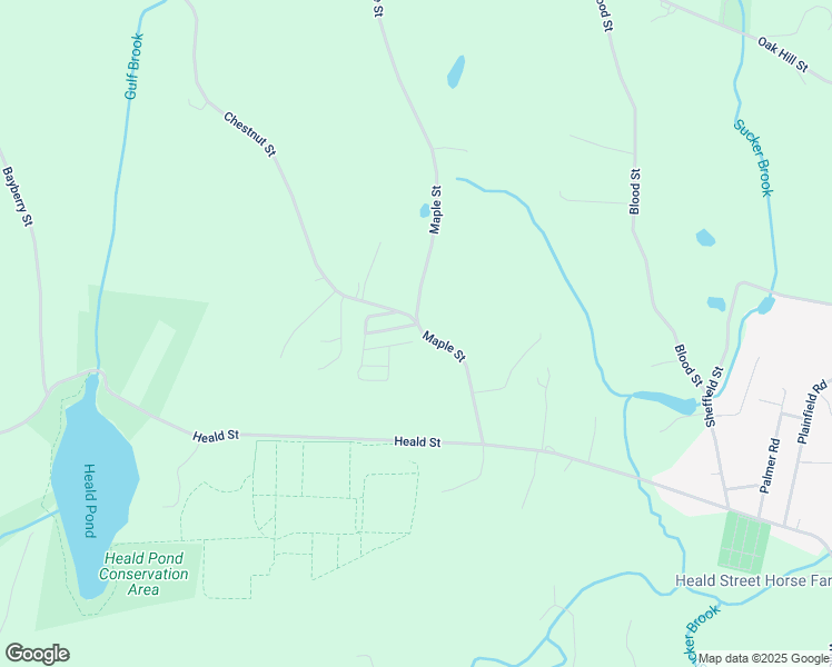 map of restaurants, bars, coffee shops, grocery stores, and more near 1 Chestnut Street in Pepperell