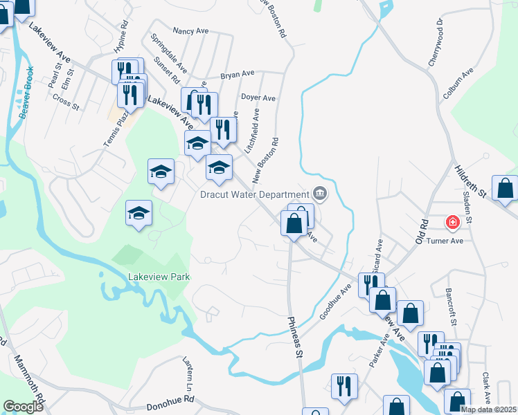 6 Frederick Street, Dracut MA Walk Score