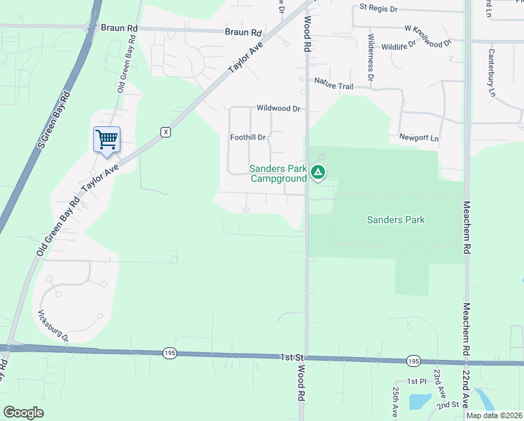 map of restaurants, bars, coffee shops, grocery stores, and more near 4811 Longwood Drive in Mount Pleasant