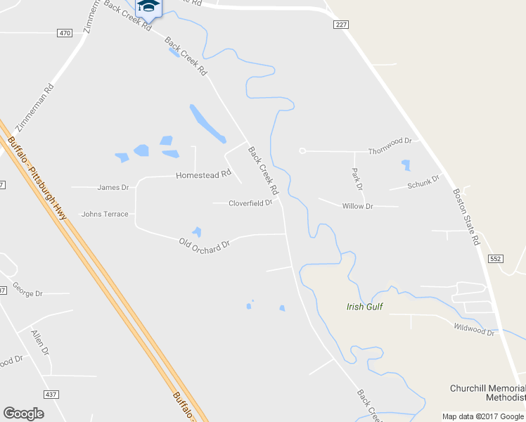 map of restaurants, bars, coffee shops, grocery stores, and more near 5830 Cloverfield Dr in Hamburg