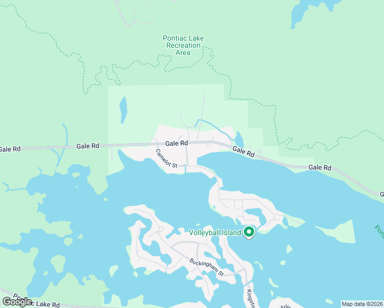 map of restaurants, bars, coffee shops, grocery stores, and more near 2730 Tackles Drive in White Lake charter Township
