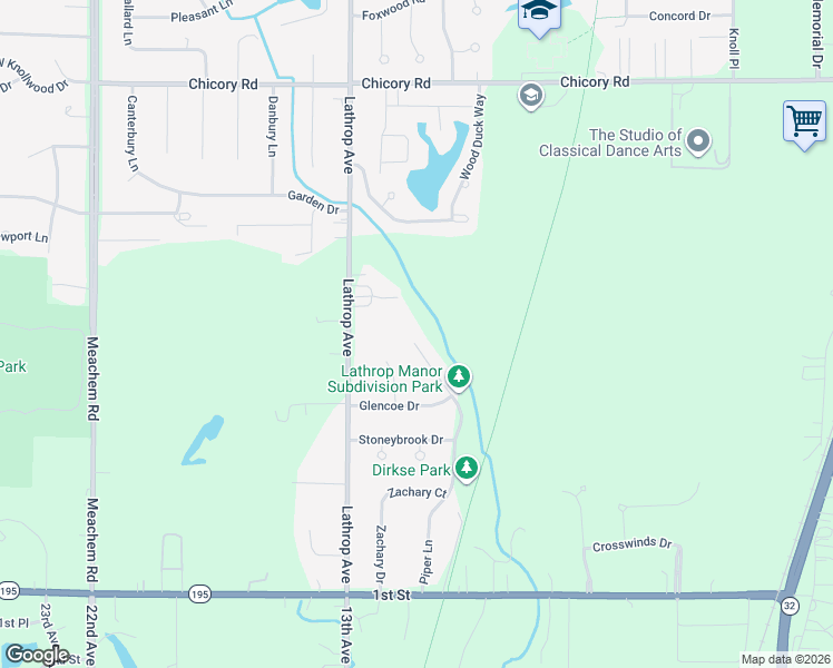 map of restaurants, bars, coffee shops, grocery stores, and more near 4814 Piper Lane in Mount Pleasant