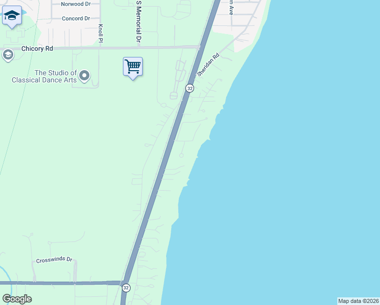 map of restaurants, bars, coffee shops, grocery stores, and more near 4722 Woodlake Court in Mount Pleasant