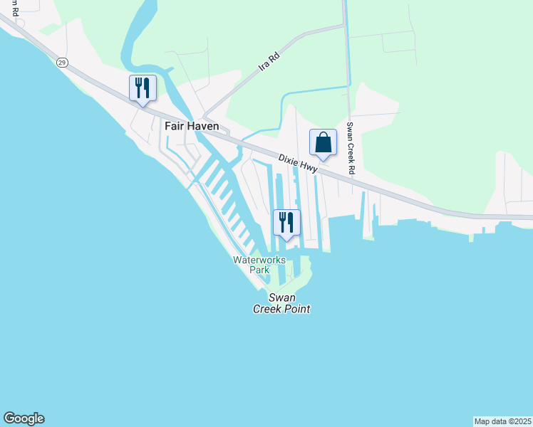 map of restaurants, bars, coffee shops, grocery stores, and more near 7918 Alexandria Drive in St. Clair County