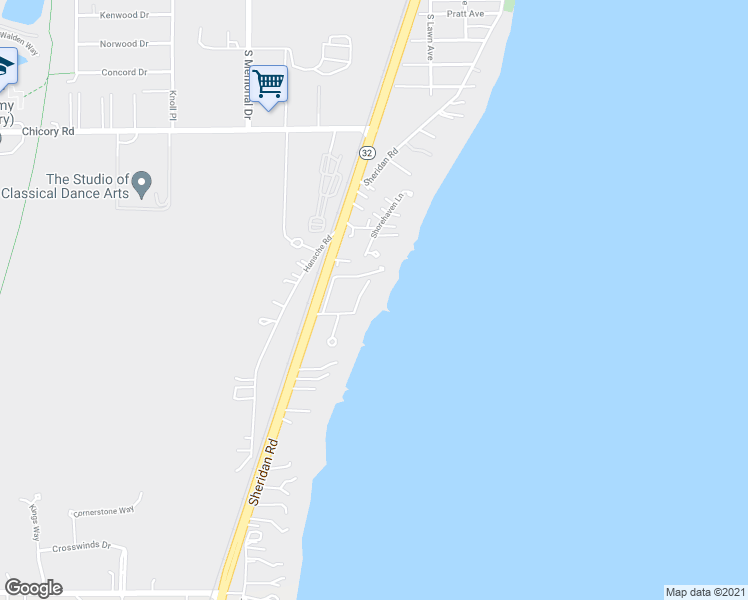 map of restaurants, bars, coffee shops, grocery stores, and more near 4611 Edgewater Drive in Mount Pleasant