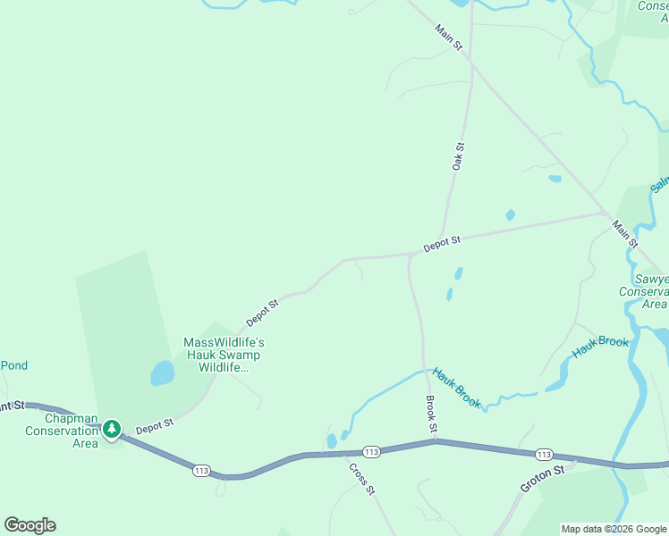 map of restaurants, bars, coffee shops, grocery stores, and more near 276 Depot Street in Dunstable