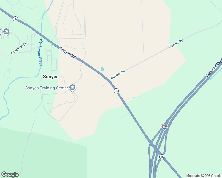 map of restaurants, bars, coffee shops, grocery stores, and more near 7202 Sonyea Road in Dansville
