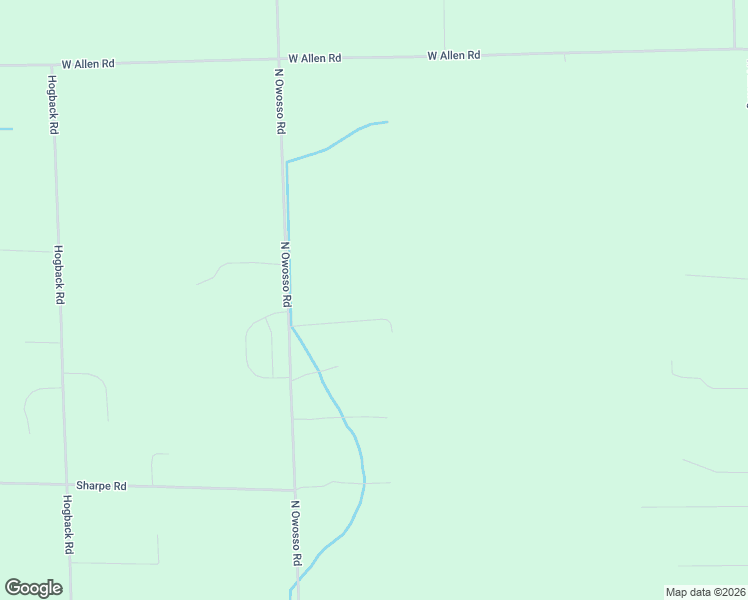 map of restaurants, bars, coffee shops, grocery stores, and more near 5376 North Owosso Road in Fowlerville