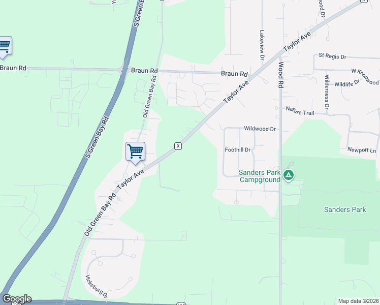 map of restaurants, bars, coffee shops, grocery stores, and more near 6113 Taylor Avenue in Mount Pleasant