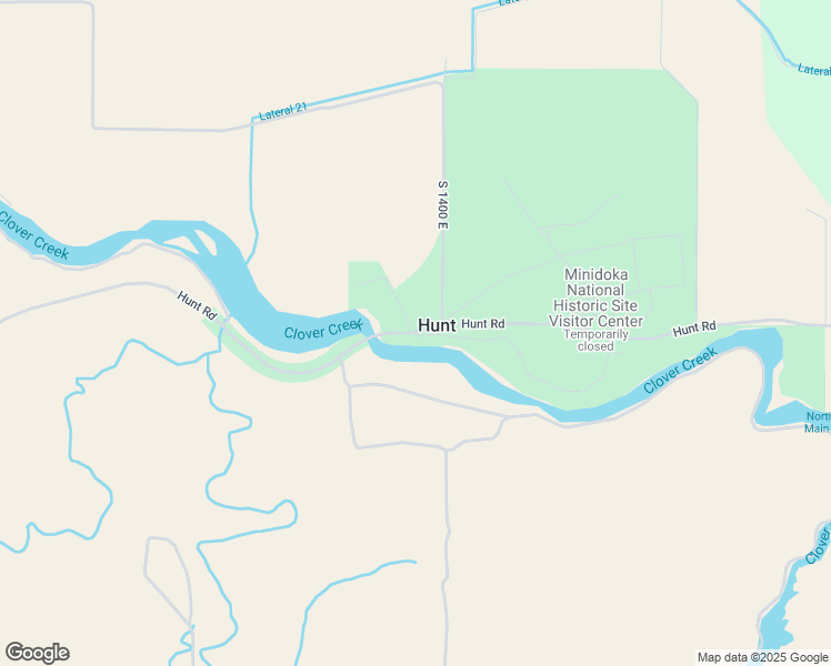 map of restaurants, bars, coffee shops, grocery stores, and more near 1503 Hunt Road in Jerome
