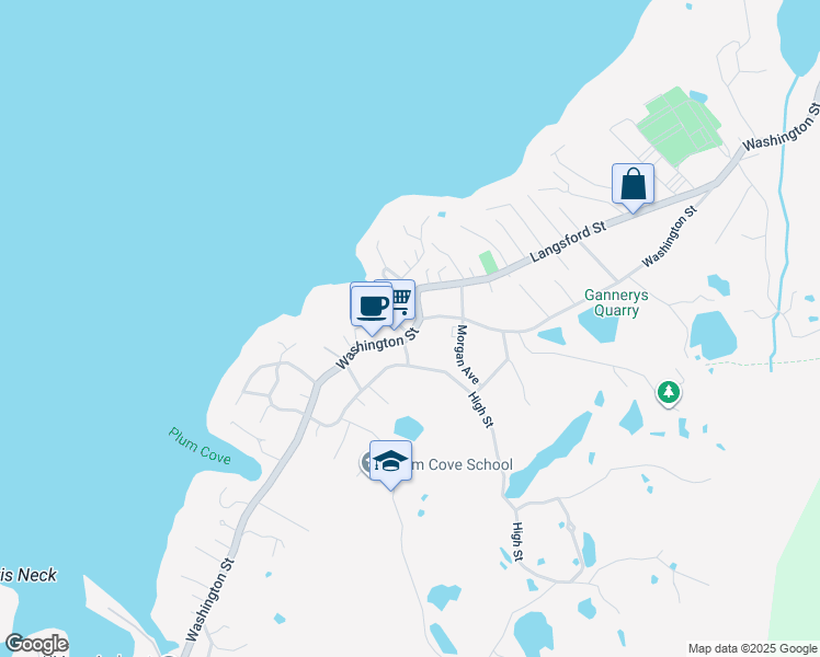 map of restaurants, bars, coffee shops, grocery stores, and more near 1 Duley Street in Gloucester