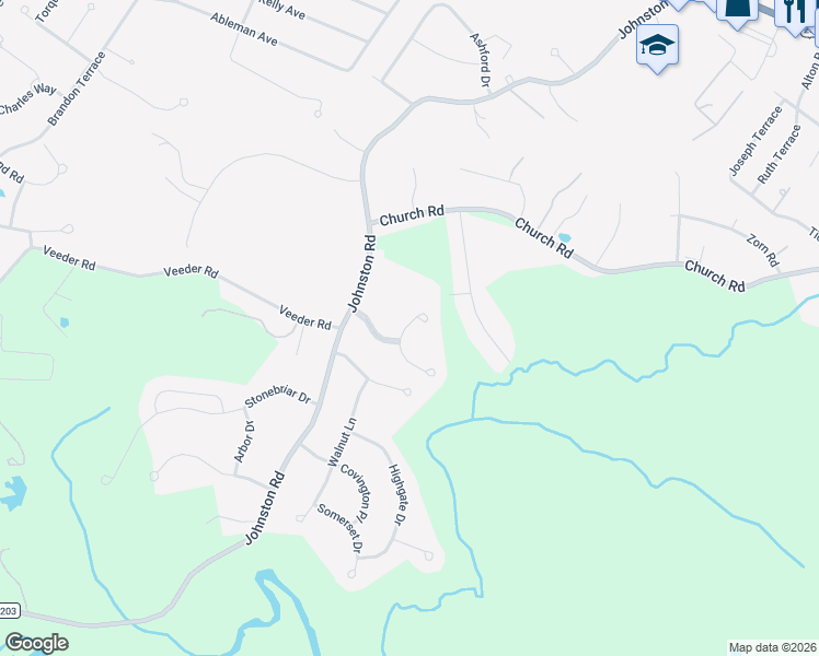 map of restaurants, bars, coffee shops, grocery stores, and more near 4044 Chaucer Place in Slingerlands