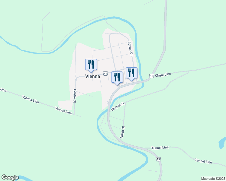 map of restaurants, bars, coffee shops, grocery stores, and more near 6205 Plank Road in Vienna