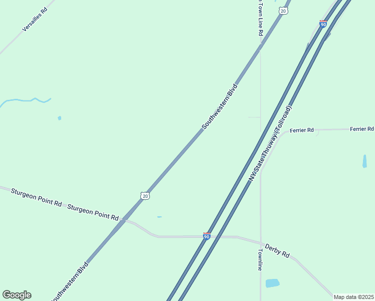 map of restaurants, bars, coffee shops, grocery stores, and more near 7611-7613 Southwestern Boulevard in Eden