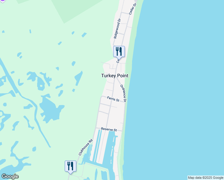 map of restaurants, bars, coffee shops, grocery stores, and more near 1 Landon Street in Vittoria