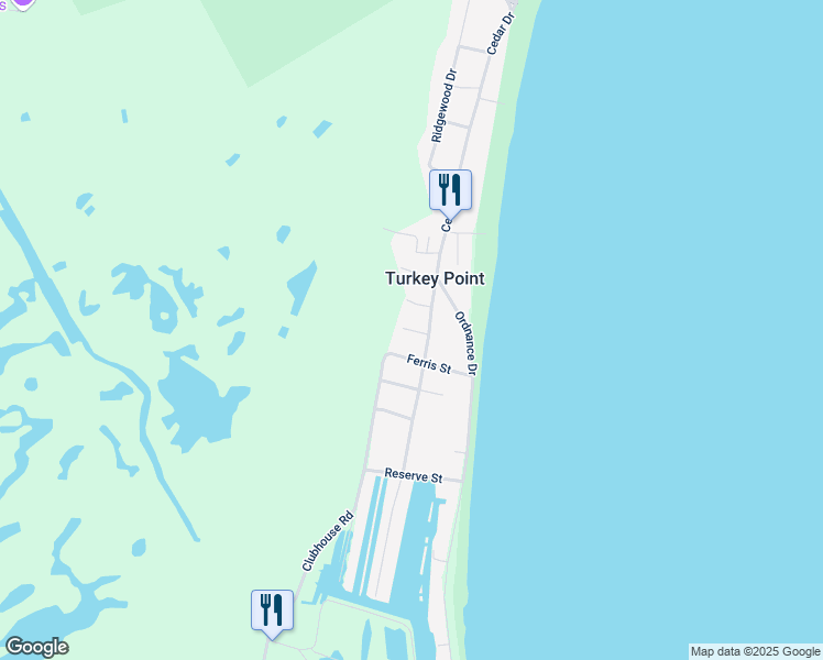 map of restaurants, bars, coffee shops, grocery stores, and more near 1 Landon Street in Vittoria