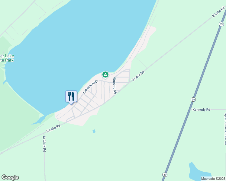 map of restaurants, bars, coffee shops, grocery stores, and more near 4366 117 Bluebird Road in Castile