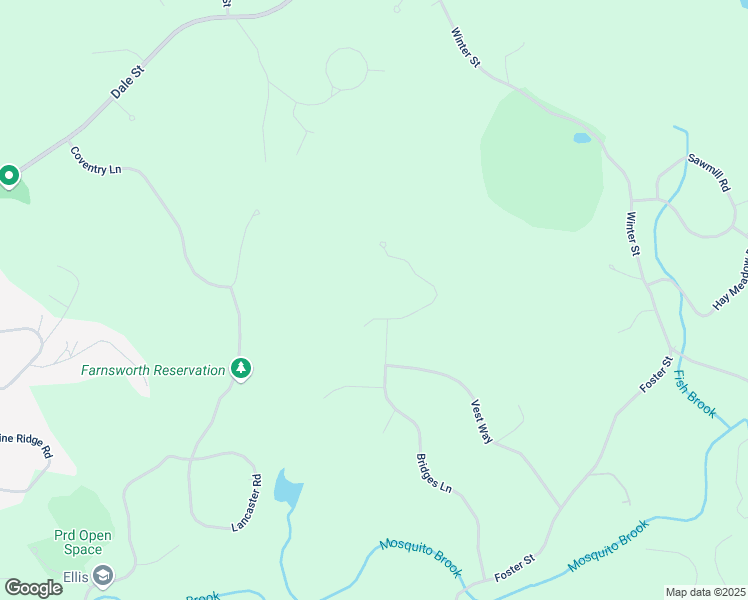 map of restaurants, bars, coffee shops, grocery stores, and more near 20 Christian Way in North Andover
