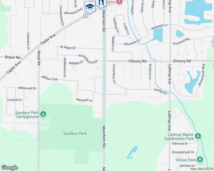 map of restaurants, bars, coffee shops, grocery stores, and more near 4405 Meachem Road in Mount Pleasant