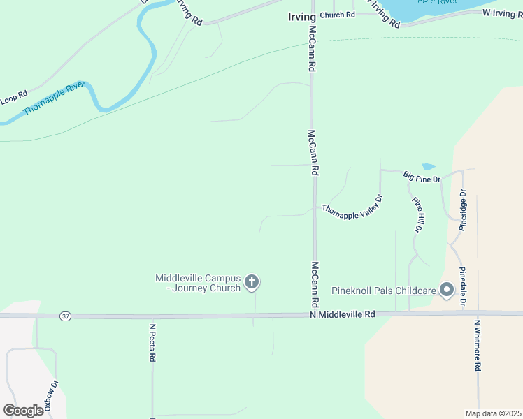 map of restaurants, bars, coffee shops, grocery stores, and more near 6648 Mapleview Drive in Hastings