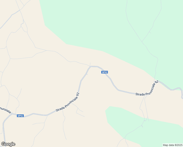 map of restaurants, bars, coffee shops, grocery stores, and more near 95 Strada Provinciale 92 in Provincia di Terni