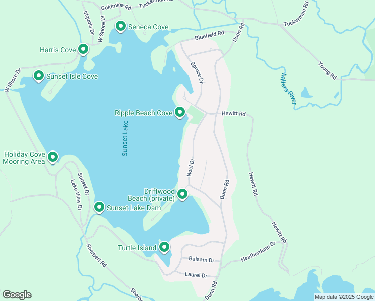 map of restaurants, bars, coffee shops, grocery stores, and more near 30 Noel Drive in Ashburnham