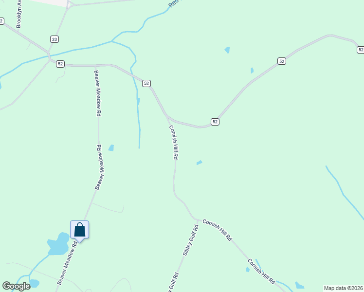 map of restaurants, bars, coffee shops, grocery stores, and more near 494 Cornish Hill Road in Cooperstown