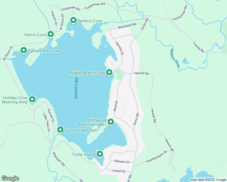 map of restaurants, bars, coffee shops, grocery stores, and more near 30 Noel Drive in Ashburnham