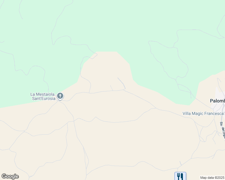 map of restaurants, bars, coffee shops, grocery stores, and more near in Province of Terni