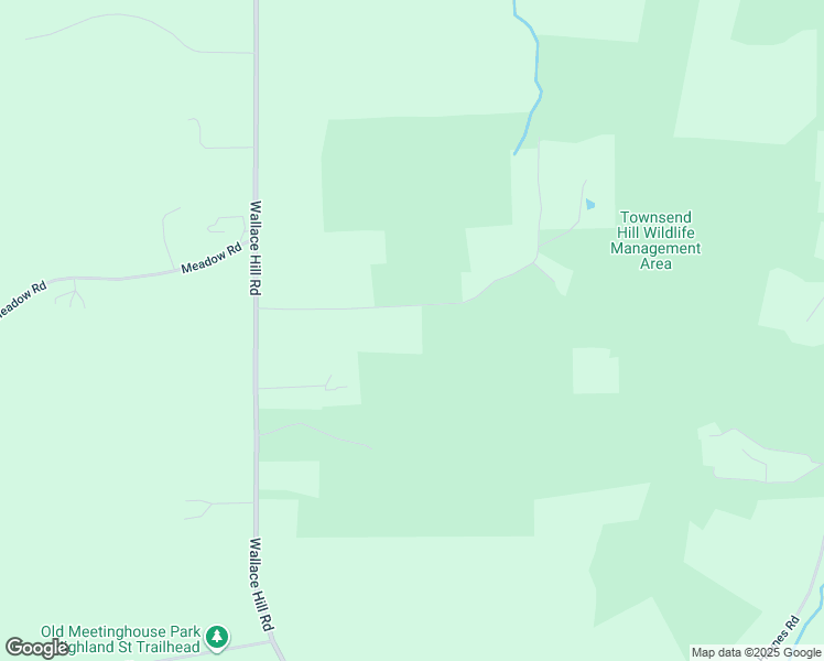 map of restaurants, bars, coffee shops, grocery stores, and more near 15 Warner Road in Townsend