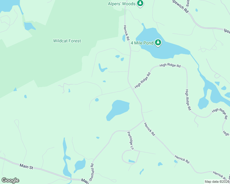 map of restaurants, bars, coffee shops, grocery stores, and more near 9 Olde Farms Road in Boxford