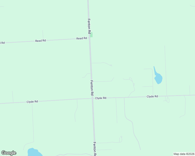 map of restaurants, bars, coffee shops, grocery stores, and more near 5160 South Fenton Road in Fenton