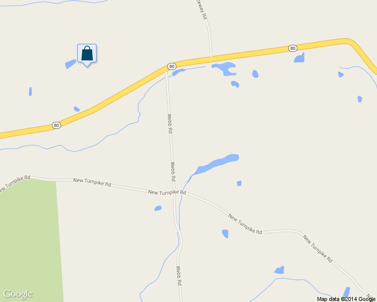 map of restaurants, bars, coffee shops, grocery stores, and more near 167 Webb Rd in Sherburne