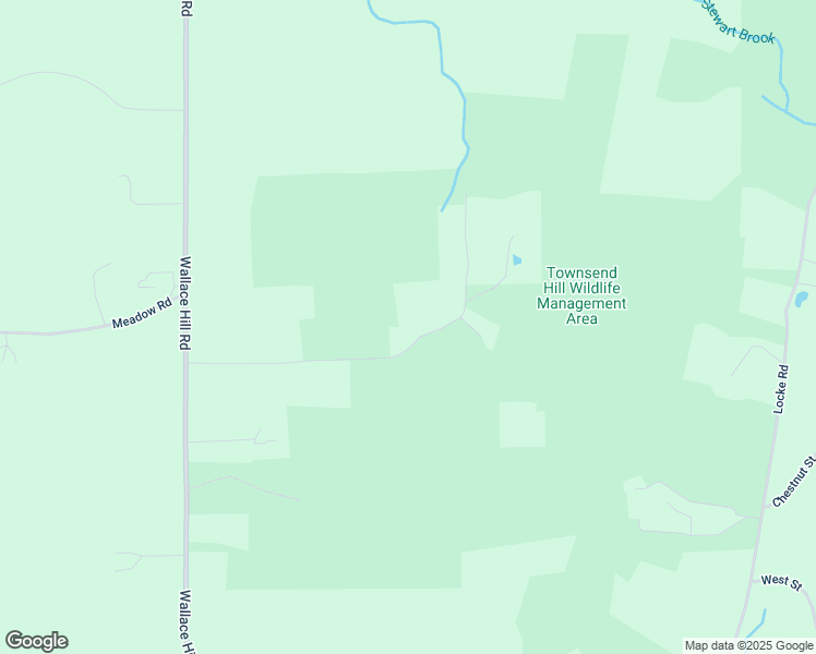 map of restaurants, bars, coffee shops, grocery stores, and more near 22 Warner Road in Townsend