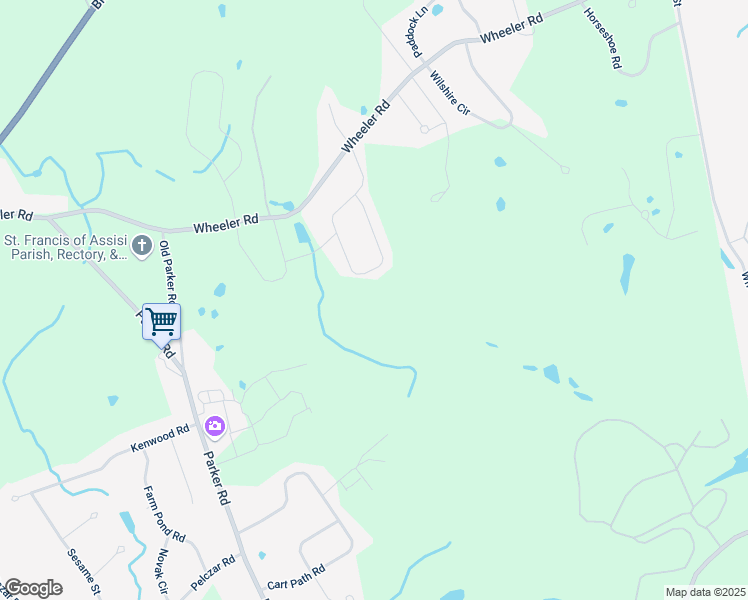 map of restaurants, bars, coffee shops, grocery stores, and more near 55 Hayfield Road in Dracut
