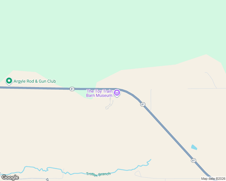 map of restaurants, bars, coffee shops, grocery stores, and more near W9141 Wisconsin 81 in Argyle