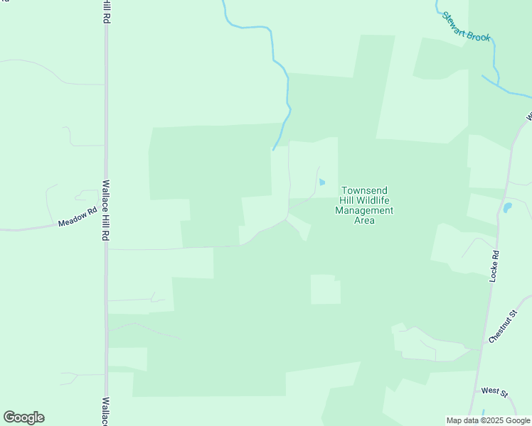 map of restaurants, bars, coffee shops, grocery stores, and more near 22 Warner Road in Townsend