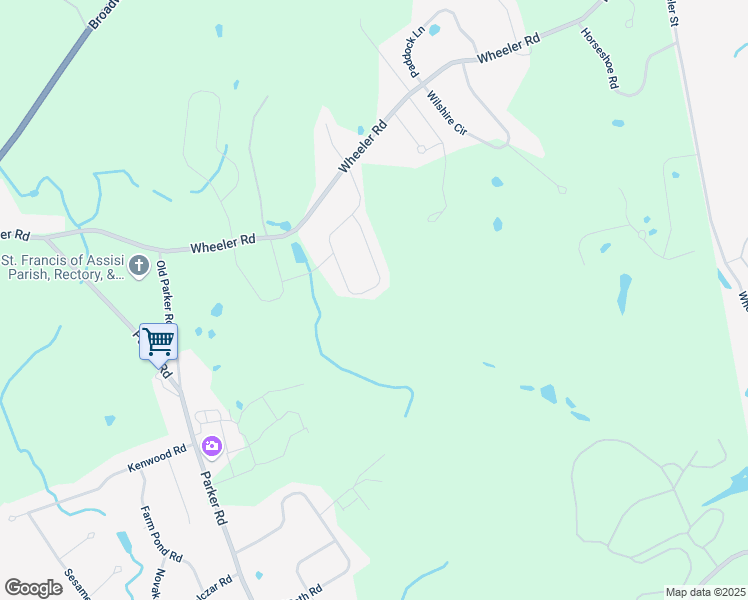 map of restaurants, bars, coffee shops, grocery stores, and more near 55 Hayfield Road in Dracut