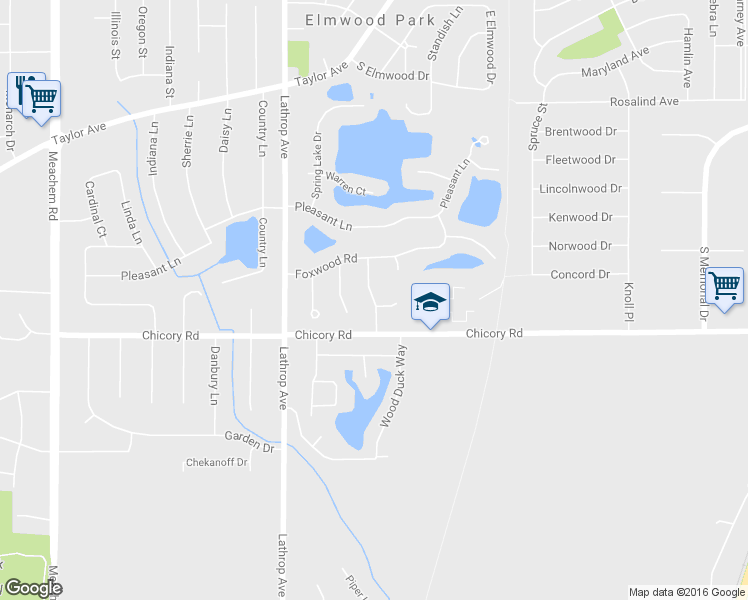 map of restaurants, bars, coffee shops, grocery stores, and more near Cumberland Road in Mount Pleasant