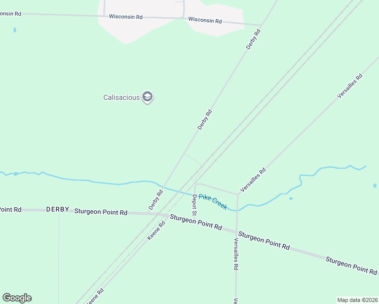 map of restaurants, bars, coffee shops, grocery stores, and more near 7434 Derby Road in Derby