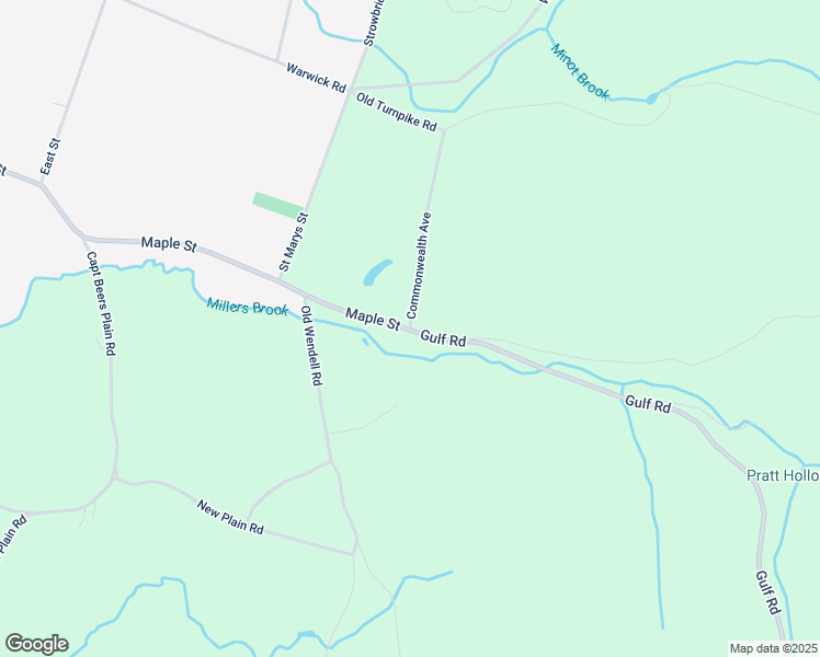 map of restaurants, bars, coffee shops, grocery stores, and more near 1 Commonwealth Avenue in Northfield