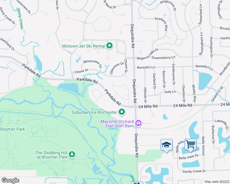 map of restaurants, bars, coffee shops, grocery stores, and more near 1980 Flagstone Circle in Rochester