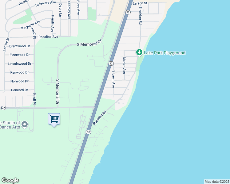 map of restaurants, bars, coffee shops, grocery stores, and more near 1622 Derby Avenue in Mount Pleasant